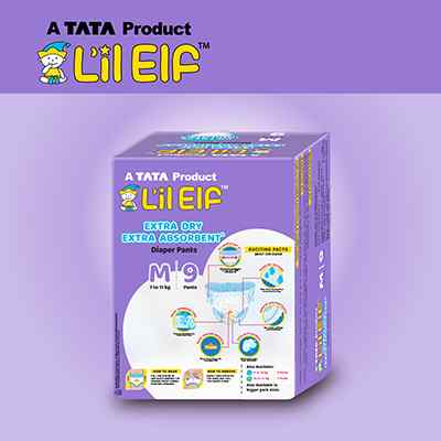 Tata Diaper Pants M 9 pcs