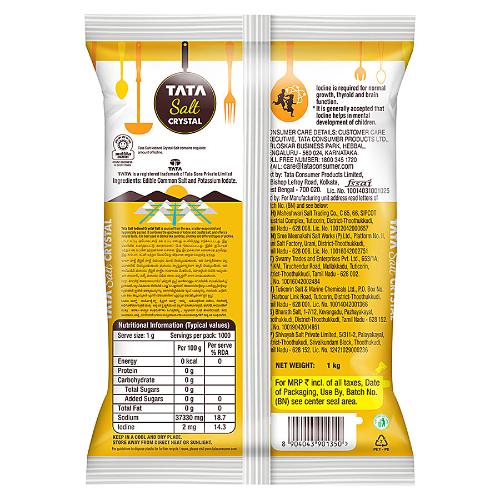 Tata Iodised Crystal Salt 1kg
