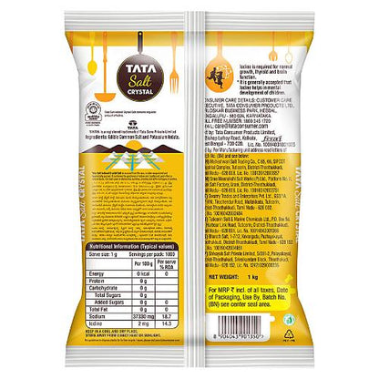 Tata Iodised Crystal Salt 1kg
