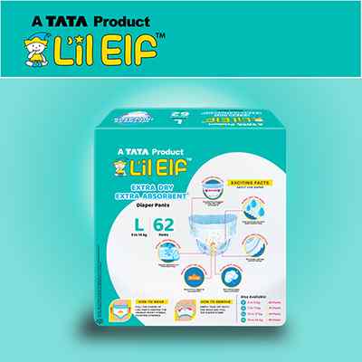 Tata Large Diaper Pants pack of 62