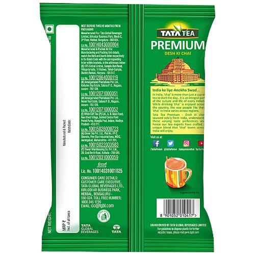 Tata Premium Leaf Tea Pouch 500 Gm