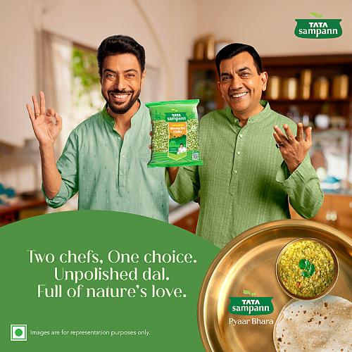 Tata Sampann Green Moong Chilka Split 500 gm