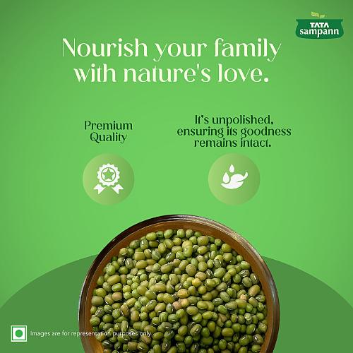 Tata Sampann Moong Whole 500 gm