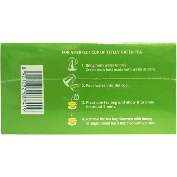 Tetley Green Ginger Lemon Mint 25 Pcs
