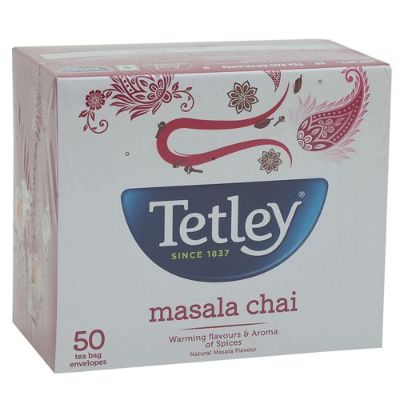 Tetley Masala Tea Bag 50 Pcs
