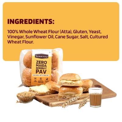 Thf Zero Maida Bombay Pav 156 gm