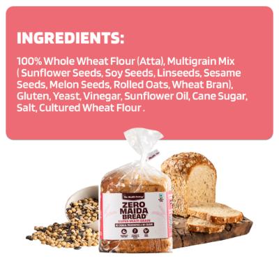 Thf Zero Maida Multigrain Bread 250 g