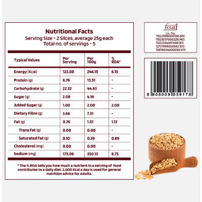 Thf Zero Maida Multigrain Bread 250 g