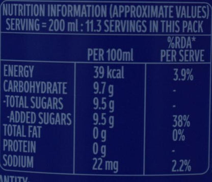 Thums Up Carbonated Soft Drink Pet Bottle 2.25 Ltr