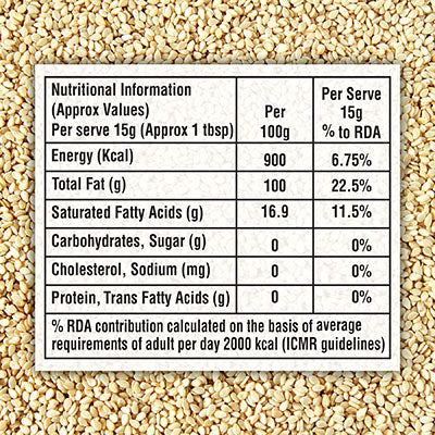 Tilsona Til Oil Bottle 1 ltr