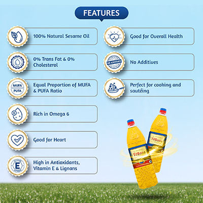 Tilsona Til Oil Bottle 500 Ml