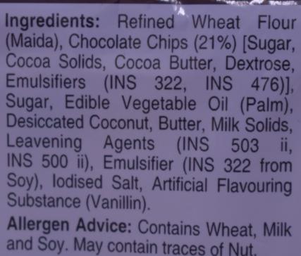 Unibic Choco Chip Cookies 450 gm