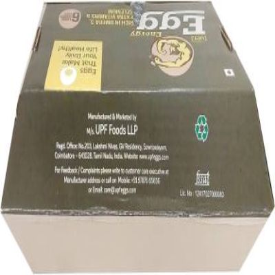 Upf Energy Eggs Brown pack of 6