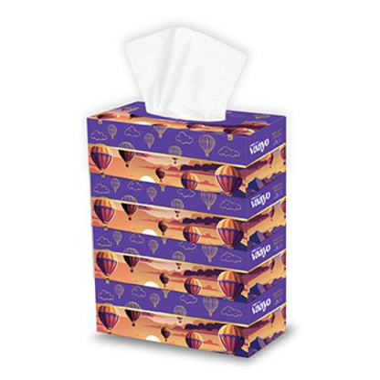 Vaayo Face Tissues 100 Pulls 4In1 400 pulls