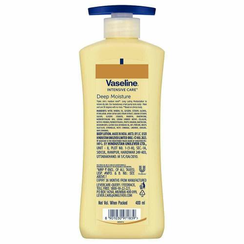 Vaseline Intensive Care Deep Moisture Body Lotion 400 Ml