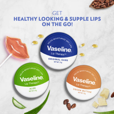 Vaseline Lip Tin Therapy Original Care 17 g