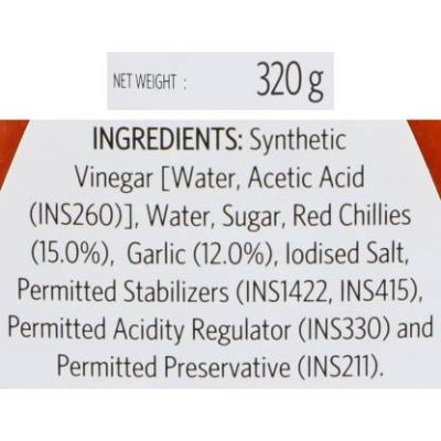 Veeba Sriracha Sauce 320 g