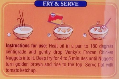 Venkys Chicken Nuggets 500 g