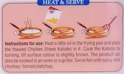Venkys Chicken Seekh Kabab 1 kg