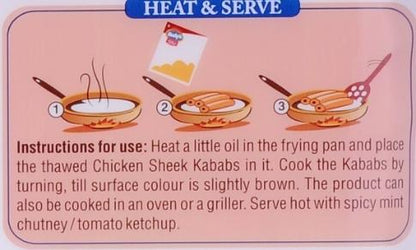 Venkys Chicken Seekh Kabab 1 kg
