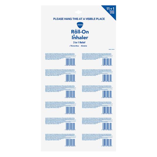 Vicks Roll On Inhaler 1 pc