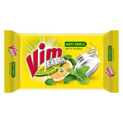 Vim Dishwash Anti Smell Bar Pudina 130 Gm