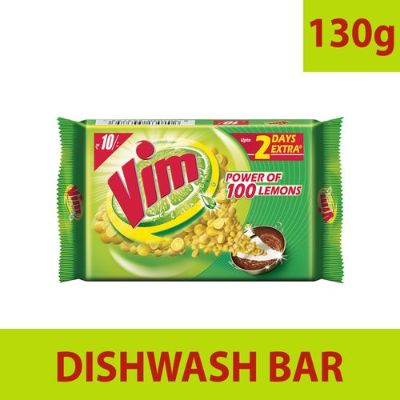 Vim Dishwash Bar Lemon 125 G
