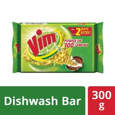 Vim Dishwash Bar Lemon 300 G