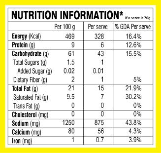 Wai Wai 123 Chicken Noodles 70 g