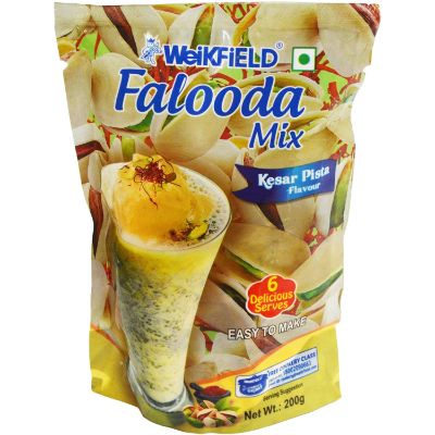 Weikfield Kesar Pista Falooda Mix 200 g