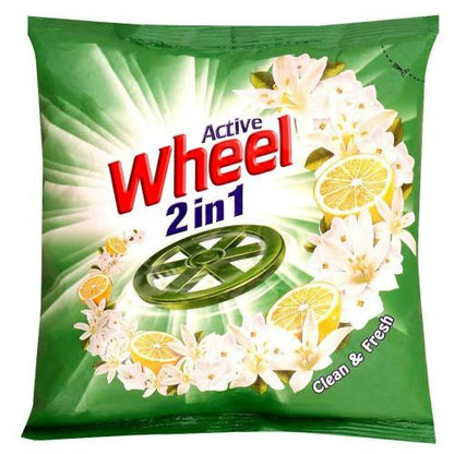 Wheel Green Lemon & Jasmine Detergent Powder 1 Kg