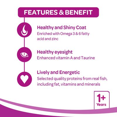 Whiskas Pocket Ocean Fish 1.2 Kg