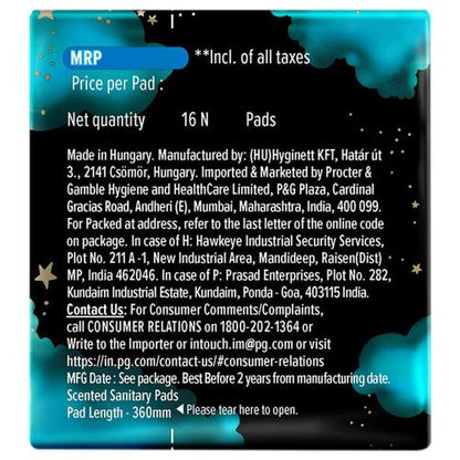 Whisper Ultra Nights Xxl Sanpad pack of 16