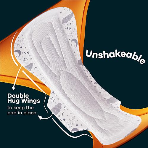 Whisper Ultra Nights Xxxl Wings pack of 10