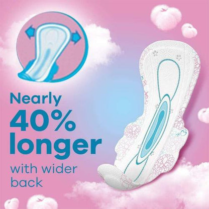 Whisper Ultra Soft Sanitary Pads Xl+ Wings 15 Pcs