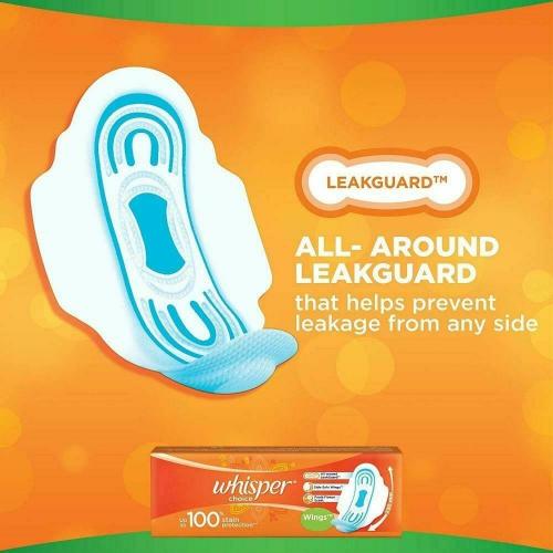 Whisper Whisper Choice Regular Sanitary Pads 7 Pcs