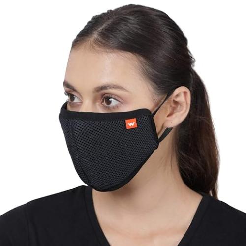 Wildcraft Outdoor Mask Black lar ge