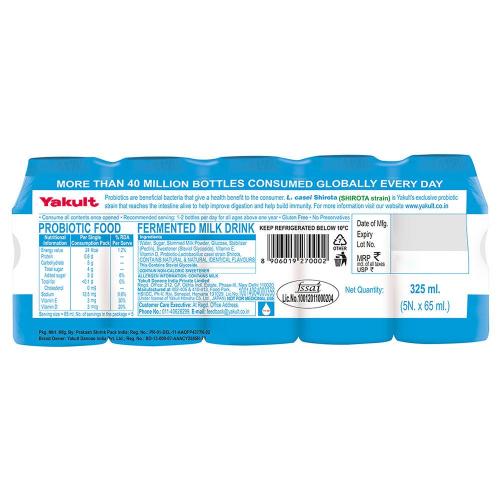 Yakult Lite Probiotic Drink Bottle 325 ml