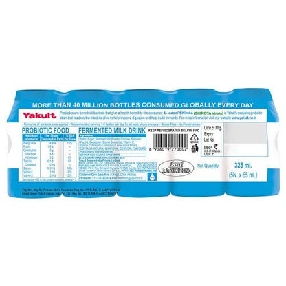 Yakult Lite Probiotic Drink Bottle 325 ml