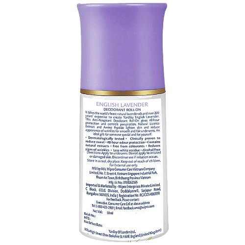 Yardley London English Lavender Roll On 50 ml