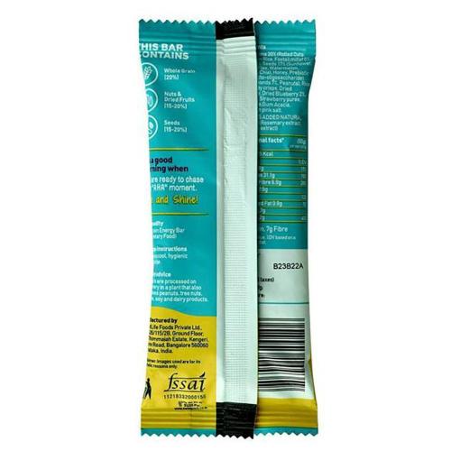 Yogabar Blueberry Pie Breakfast Bar 45 gm