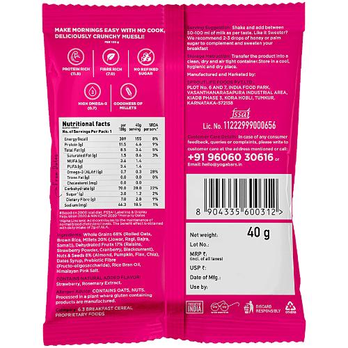 Yogabar Fruits Nuts And Seeds Muesli 40 g