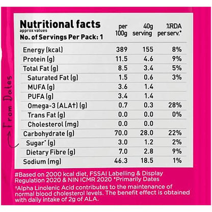 Yogabar Fruits Nuts And Seeds Muesli 40 g