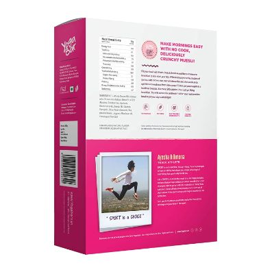 Yogabar Muesli Fruits Nuts & Seeds 400 gm