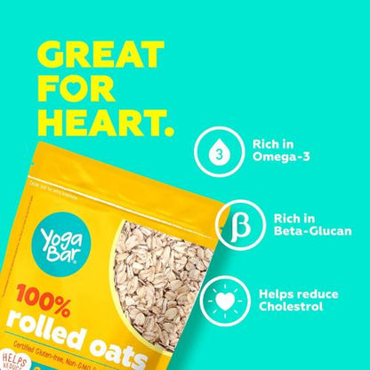 Yogabar Rolled Oats 400 gm