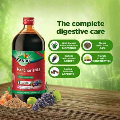 Zandu Pancharishta Ayurvedic Digestive Tonic 450 ml