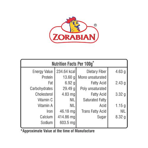 Zorabian Chicken Parathas 300 gm