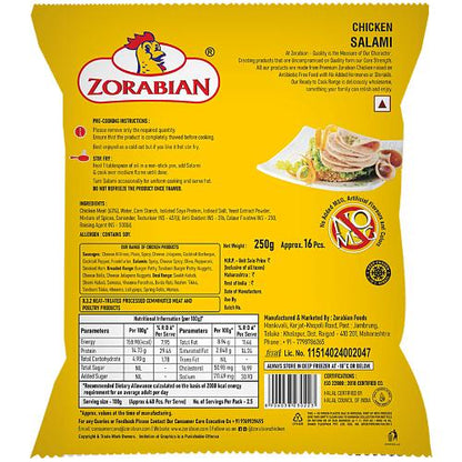 Zorabian Chicken Salami 250 g
